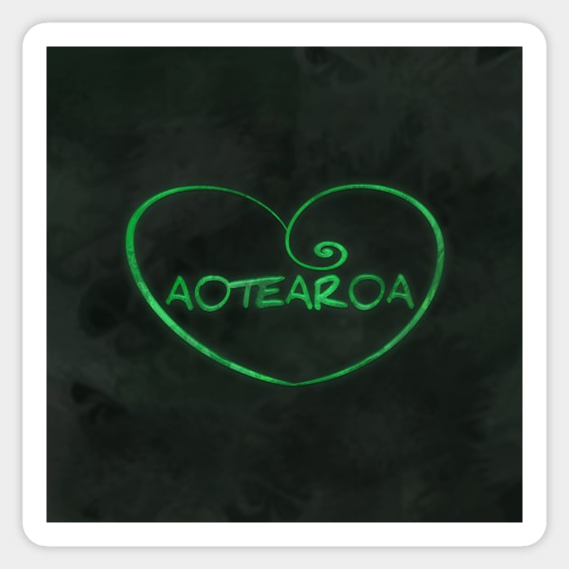 Aotearoa Sticker by poupoune